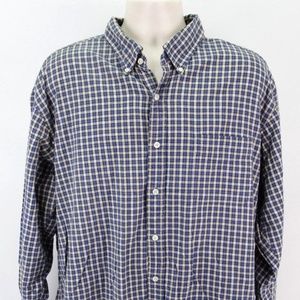 J Crew XL Shirt Plaid Casual Button Down